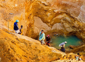 Sapphir mines in Ilakaka