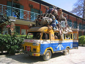 Taxi Brousse in Madagaskar