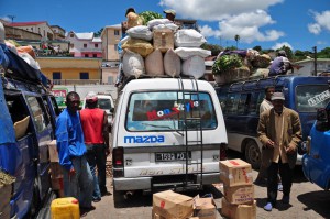 Sammeltaxi auf Madagaskar