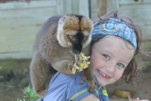 Madagascar with children Frida