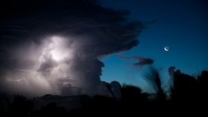 Thunderstorm in the North of Madagascar