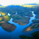 Lake Mantasoa in Madagascar