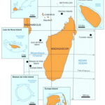 Les Iles éparses und die Insel Madagaskar