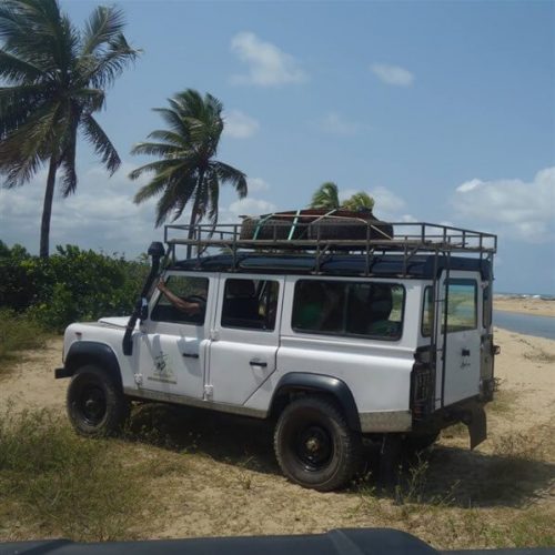 Extrempiste mit Land Rover